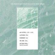The Perfector Salicylic Acid Body Wash Travel Size X3