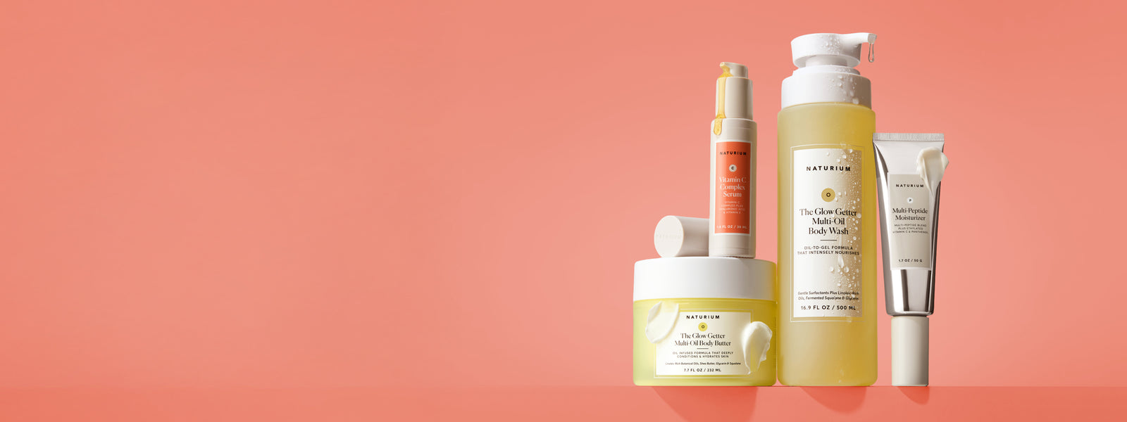 Naturium skincare and body care essentials